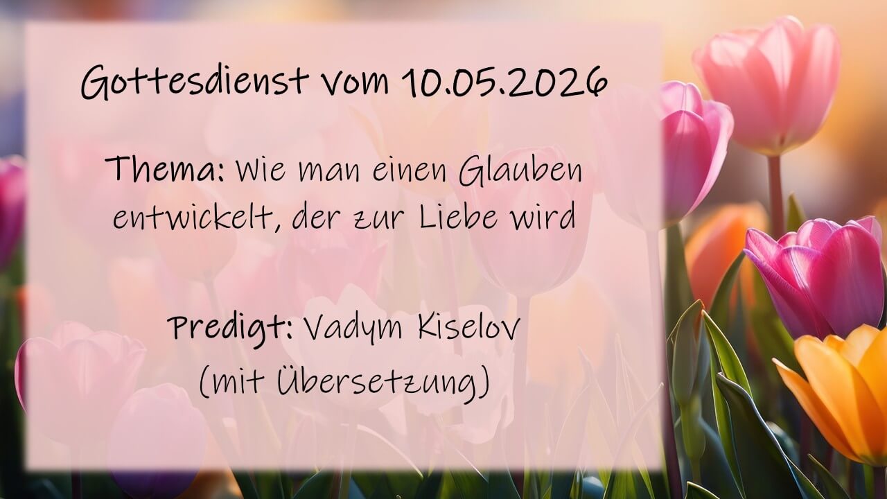 Wie man Glauben entwickelt, der zur Liebe wird